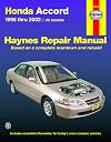 Honda Accord 1998-2002 (Haynes Repair Manual)