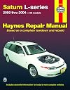 Saturn L-series: 2000 thru 2004 - All models - Based on complete teardown and rebuild (Haynes Repair Manual)