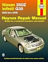 Nissan 350Z & Infiniti G35 (2003-2008) Haynes Repair Manual (USA) (Paperback)