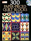 300 Paper-pieced Quilt Blocks