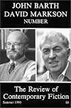 The Review of Contemporary Fiction. Summer 1990, Vol. X, No. 2. John Barth David Markson Number.