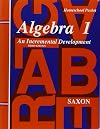 Algebra 1: An Incremental Development: Tests and Answer Key