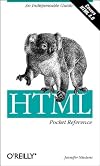 HTML & XHTML Pocket Reference