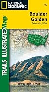 Boulder / Golden Trails (Trails Illustrated Map)