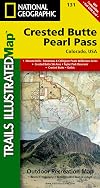 Crested Butte and Pearl Pass Trails (Trails Illustrated Map)