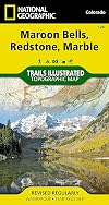 Maroon Bells, Redstone, Marble Trails (Trails Illustrated Map)