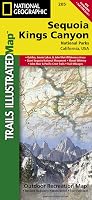 Sequoia and Kings Canyon National Parks (Trails Illustrated Map)