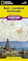 National Geographic : Adventure Travel Map : Bali, Lombok, and Komodo : 1:155 000 : 2012