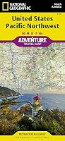 United States, Pacific Northwest Map (National Geographic Adventure Map, 3118)