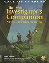 The 1920s Investigator's Companion