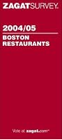 Zagat Survey Boston Restaurants 2004/05