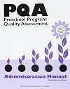 Pqa: Preschool Program Quality Assessment, Administration Manual