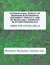 International survey of business & economics university faculty : perceptions of discrimination in hiring & advancement