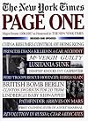 The New York Times Page One: Major Events 1900-1997 As Presented in the New York Times
