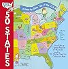 50 States: A State-by-State Tour of the USA (State Shapes)