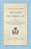 The Genius of the Common Law