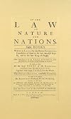 Of the law of nature and nations : eight books