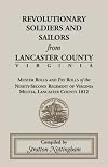 Revolutionary Soldiers and Sailors from Lancaster County, Virginia