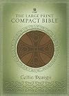 Holy Bible: Holman Christian Standard, Tan, Simulated Leather, Celtic Design, Compact