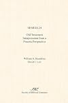 Semeia 24: Old Testament Interpretation from a Process Perspective
