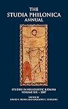 The Studia Philonica annual : studies in Hellenistic Judaism. Volume XIX