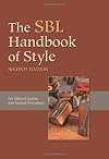 The SBL Handbook of Style