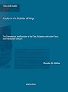 Studies in the Peshitta of Kings : the transmission and revision of the text, relations with other texts, and translation features