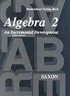 Saxon Algebra 2: Homeschool Testing Book