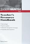 Saxon Math Teachers Resource Handbook