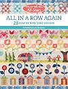Moda All-Stars - All in a Row Again: 23 Row-by-Row Quilt Designs