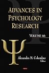 Advances in Psychology Research. Volume 66