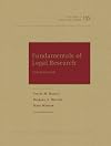 Fundamentals of Legal Research,10th (University Treatise Series)