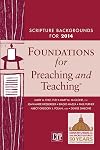 Foundations for Preaching and Teaching (TM): Scripture Backgrounds for 2014