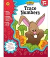 Carson Dellosa Trace Numbers Workbook for Preschool-Kindergarten—Number Tracing Practice Book, Ages 3-5, PreK-Kindergarten, Homeschool, Daycare (32 pgs) (Big Skills for Little Hands®)