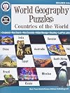 Mark Twain - World Geography Puzzles: Countries of the World, Grades 5 - 12