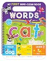 My First Wipe-Clean Book: Words-Fun, Educational Activities help Children Trace, Write, and learn Essential Words