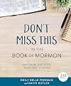 Don't Miss This in the Book of Mormon: Exploring One Verse from Each Chapter