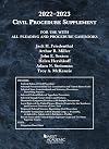 Civil Procedure Supplement, for Use with All Pleading and Procedure Casebooks, 2022-2023 (American Casebook Series)