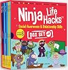 Ninja Life Hacks Social Awareness and Relationship Skills Box Set (Books 49-56: Sharing Ninja, Love Ninja, Quiet Ninja, Humble Ninja, Supportive ... Ninja, Listening Ninja, Compassionate Ninja)