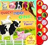 Quack! Moo! Oink!: Listen to Animals Around the Farm - 10-Button Children's Sound Book, Ages 2-7