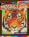 Mosaics Hexagon Coloring Book: Animals Color by Number for Adults Stress Relieving Design (Mosaics Hexagon Color by Number)
