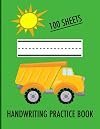Kids Handwriting Practice Book | Construction Vehicle Style