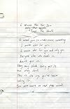 I Wrote This For You: Just the Words