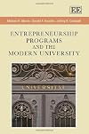 Entrepreneurship programs and the modern university