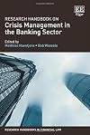 Research handbook on crisis management in the banking sector