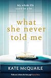What She Never Told Me: The compelling and critically acclaimed mystery