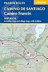 Camino de Santiago - Camino Frances: Map book - including urban maps and facilities