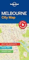 Lonely Planet : City Map : Melbourne : 2017