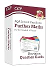 New AQA Level 2 Certificate: Further Maths - Revision Question Cards: perfect for catch-up and the 2022 and 2023 exams (CGP GCSE Maths 9-1 Revision)