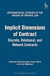 Implicit Dimensions of Contract: Discrete, Relational, and Network Contracts (International Studies in the Theory of Private Law)